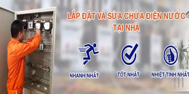 Thợ sửa điện tại khu vực quận 1 của Mai Linh rất chuyên nghiệp